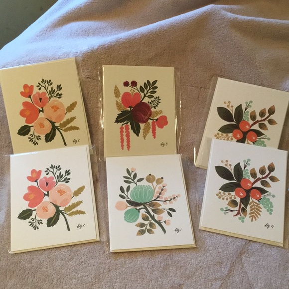 Rifle Paper Co. Office Rifle Paper Co Floral Note Cards Unboxed Set